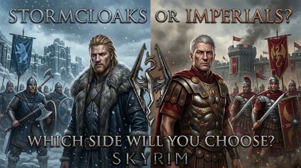 Stormcloaks or Imperials