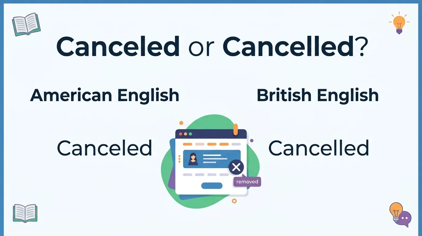 canceled or cancelled