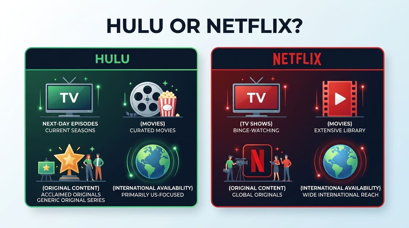hulu or netflix