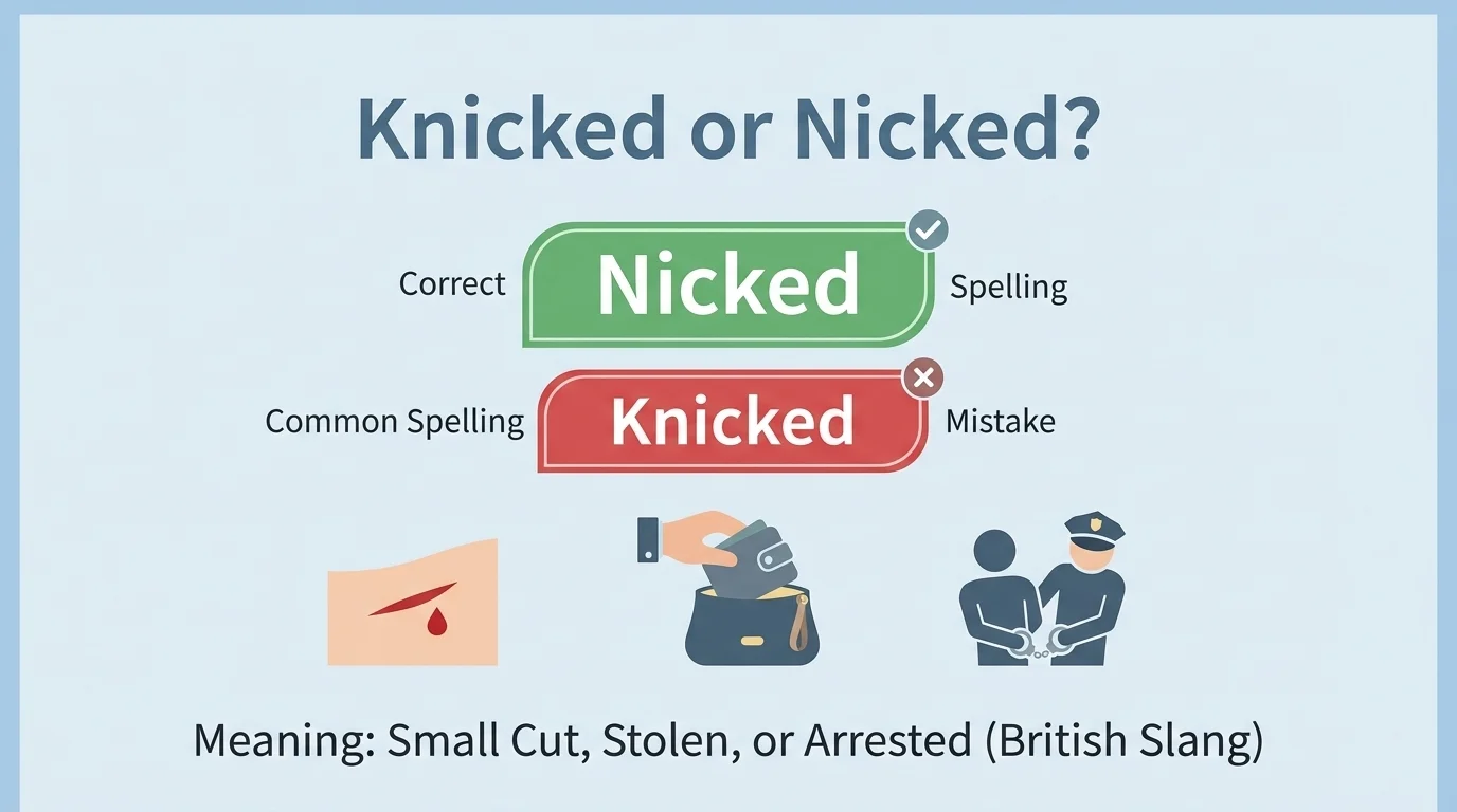 knicked or nicked