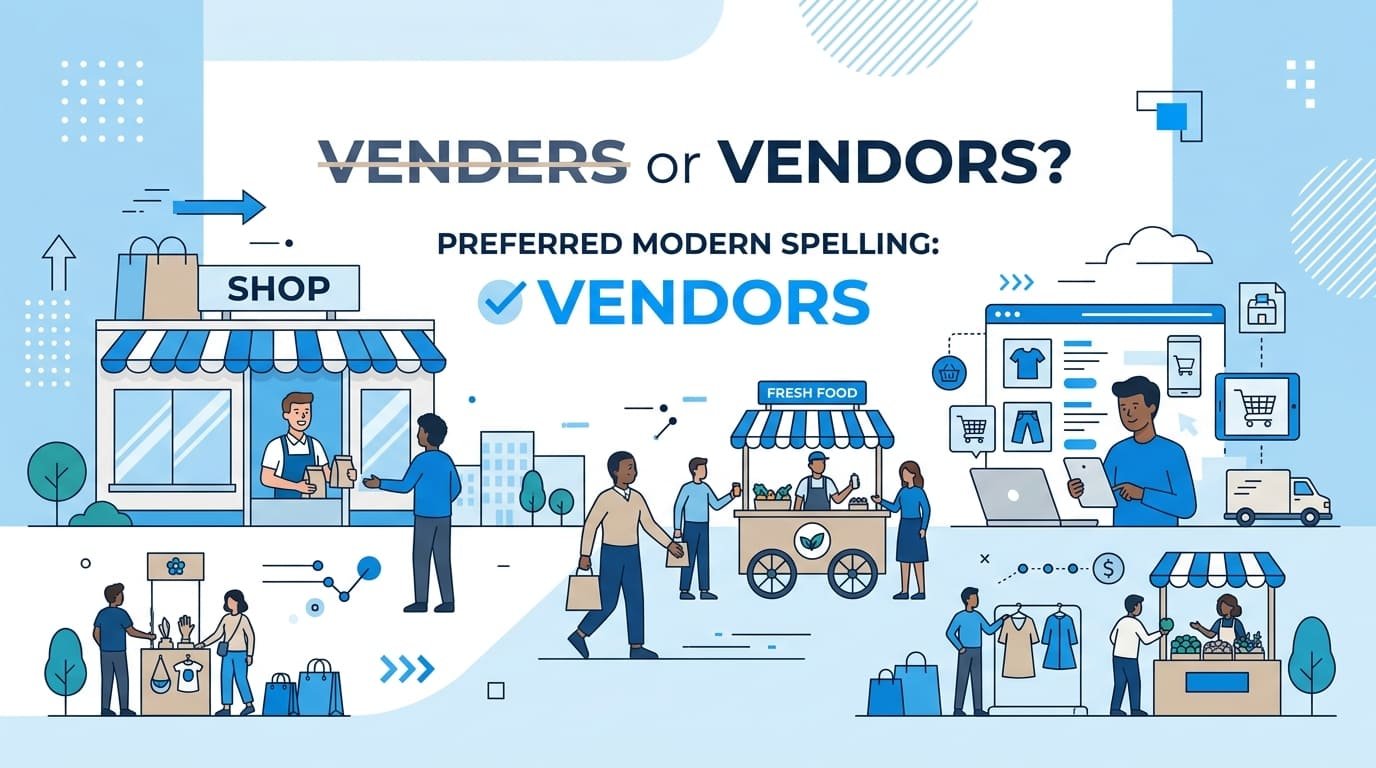 venders or vendors