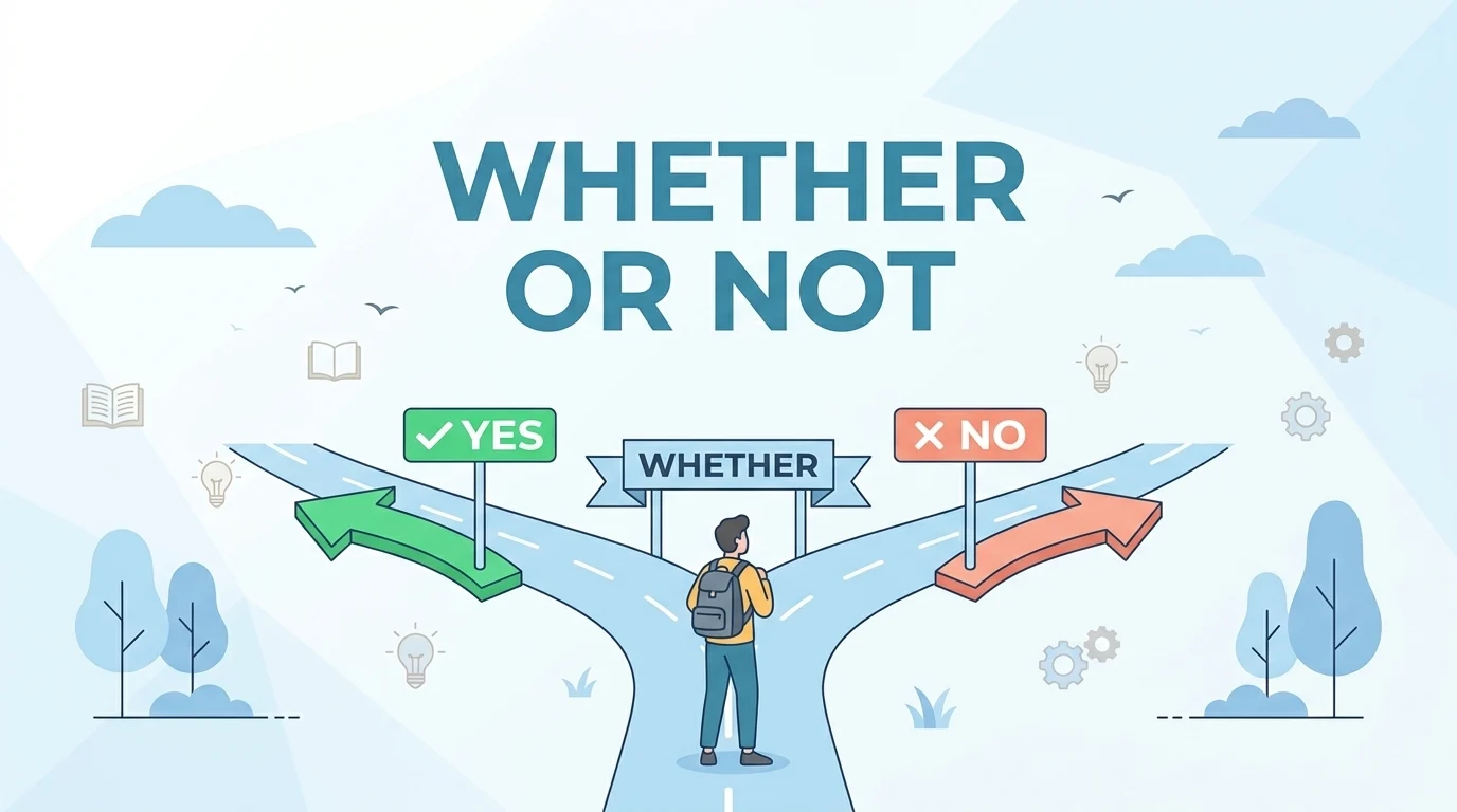 whether or not