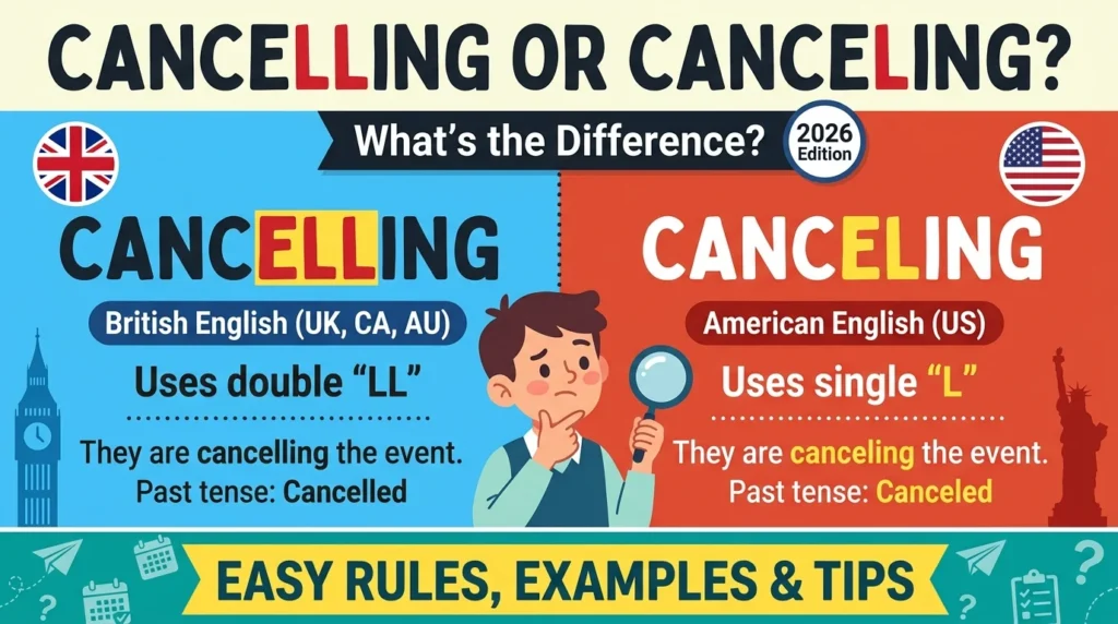 Cancelling or Canceling