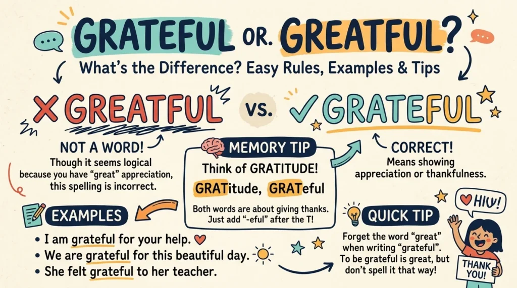 Greatful or Grateful