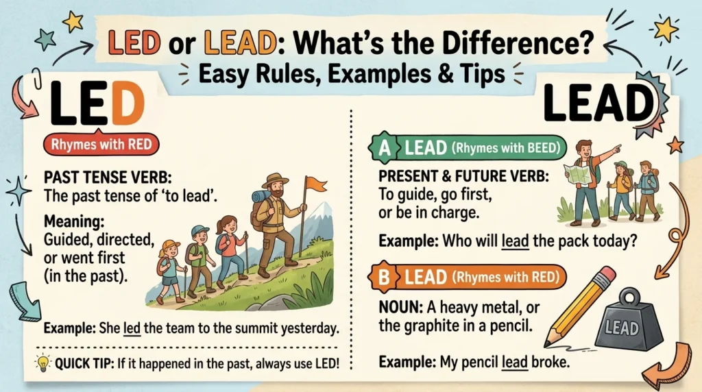 Led or Lead
