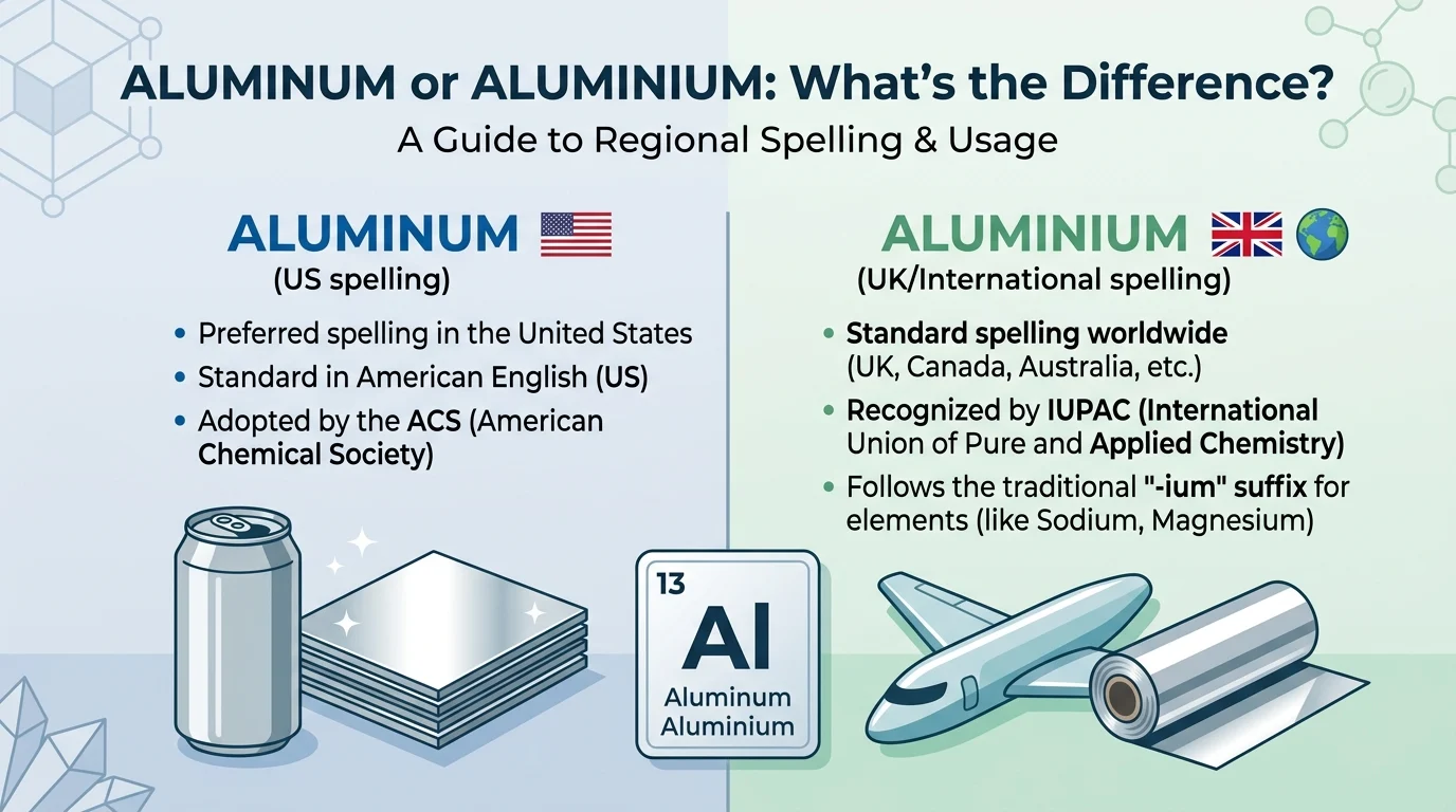 aluminum or aluminium