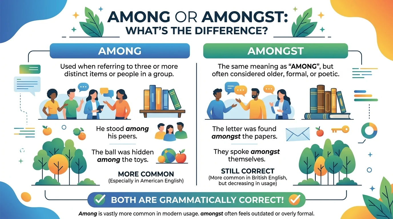 among or amongst