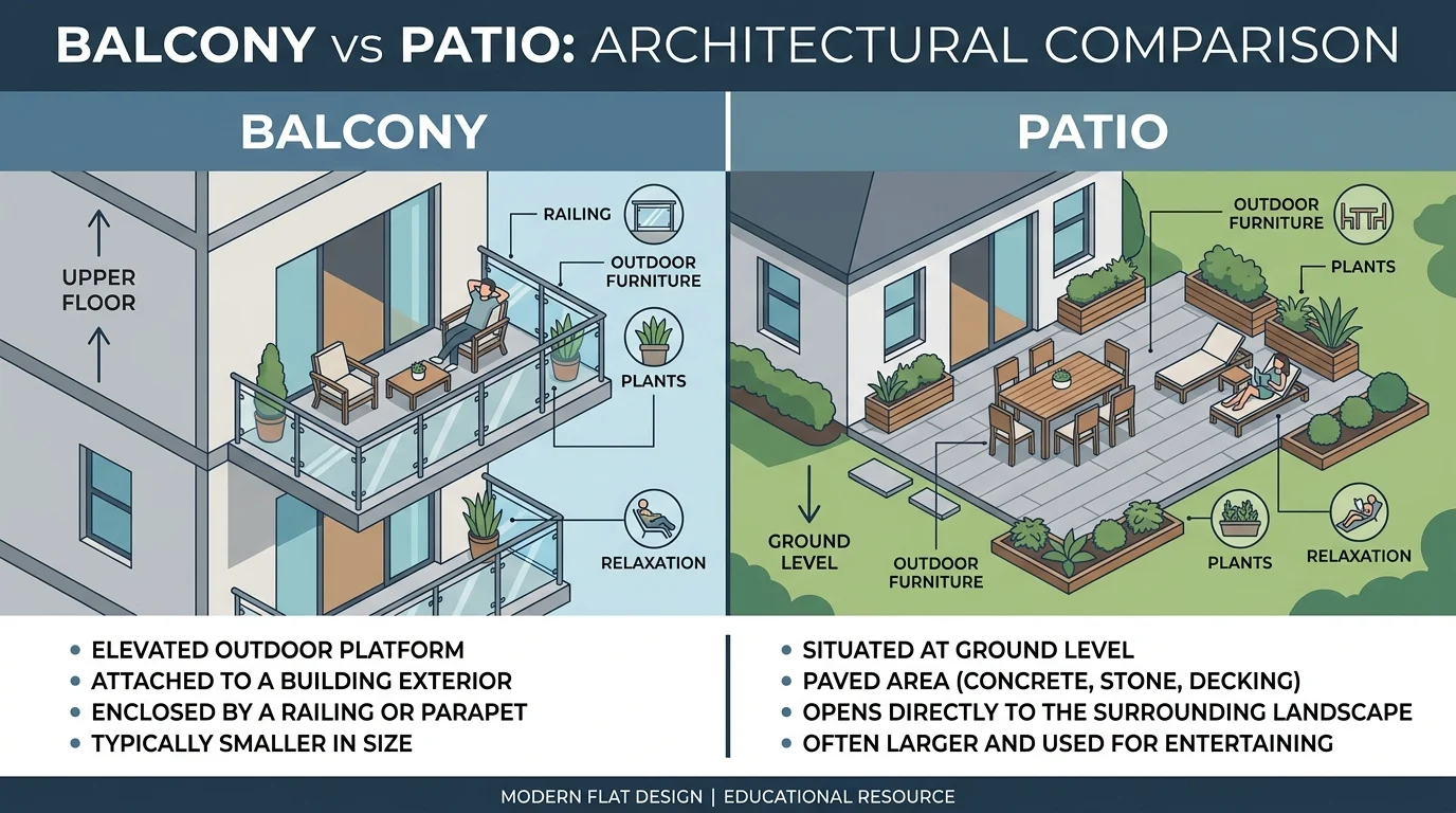 balcony vs patio