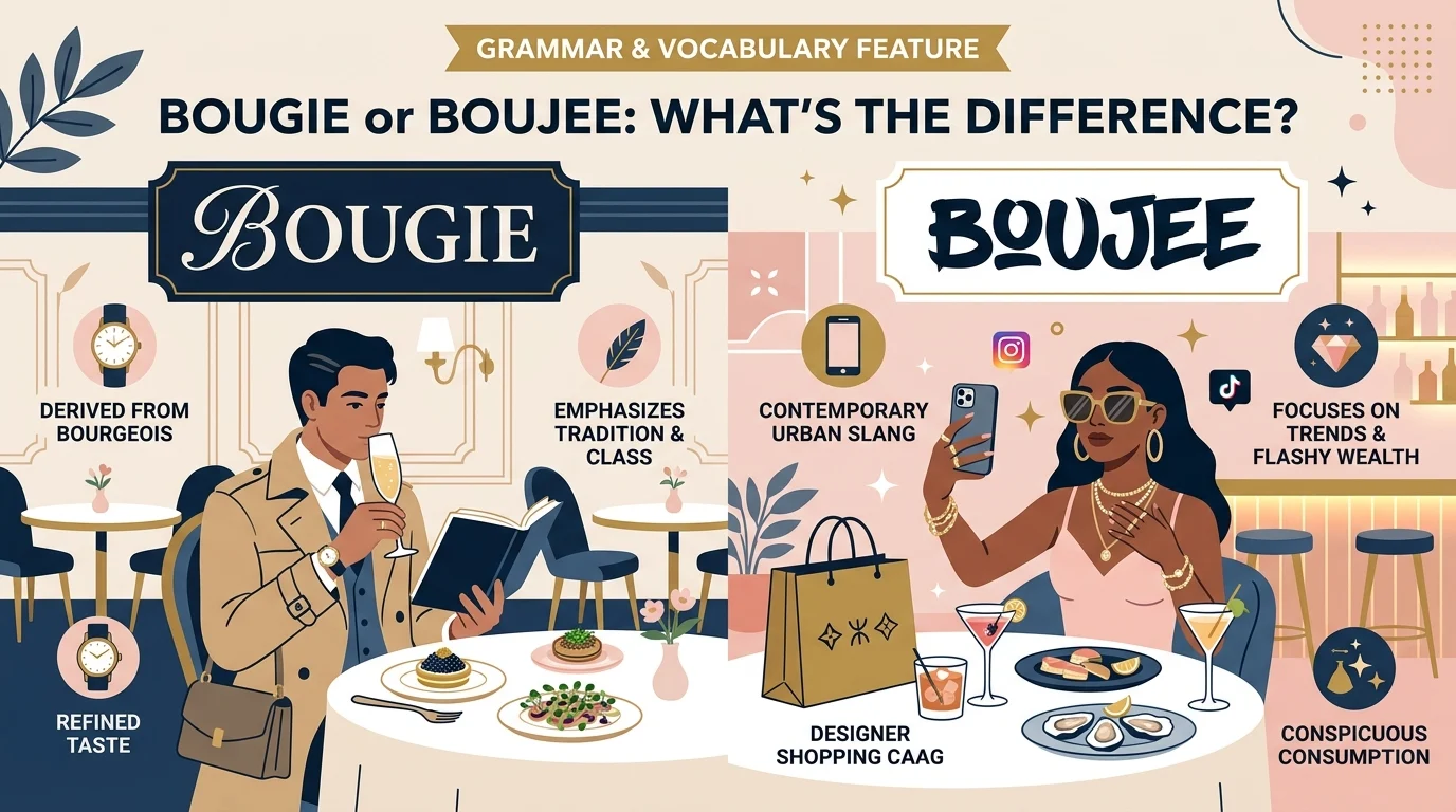 bougie or boujee