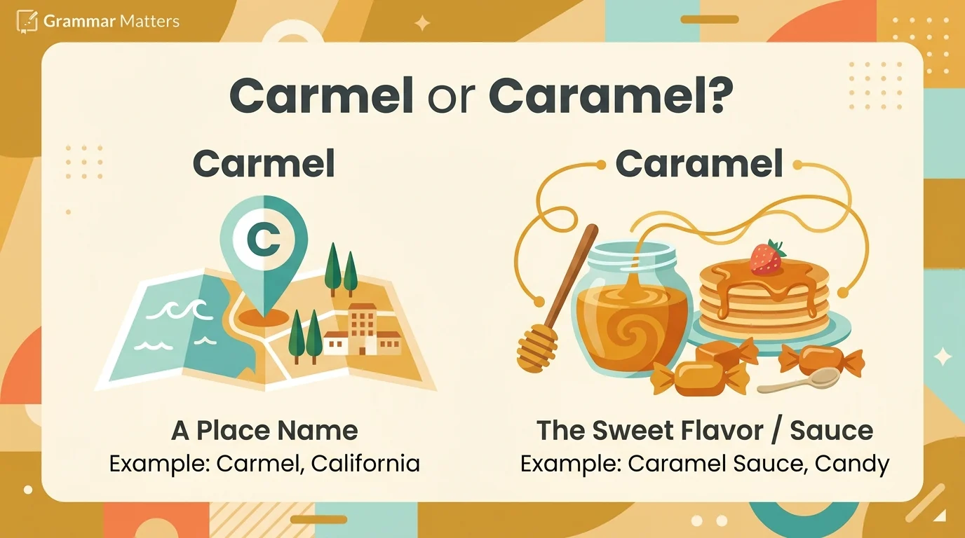carmel or caramel