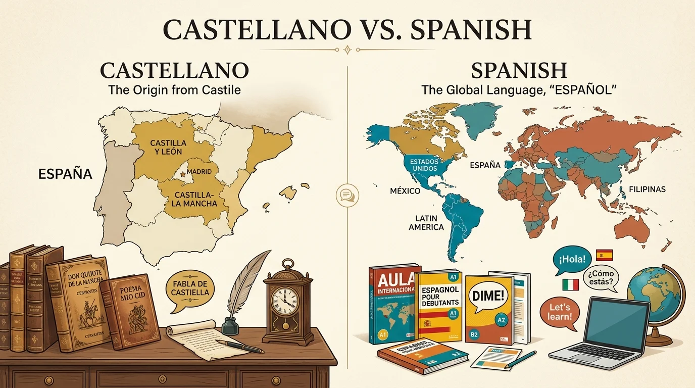 castellano vs spanish