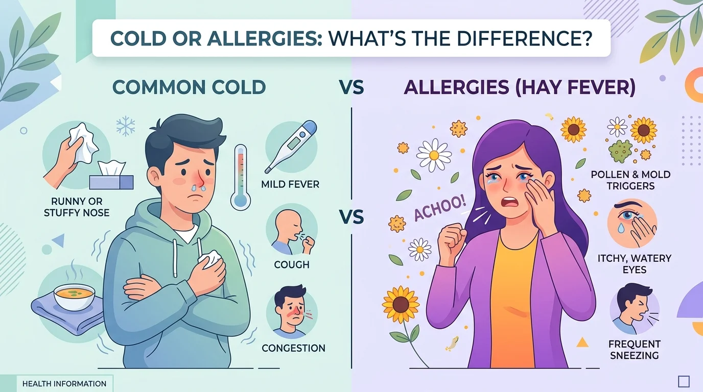 cold or allergies