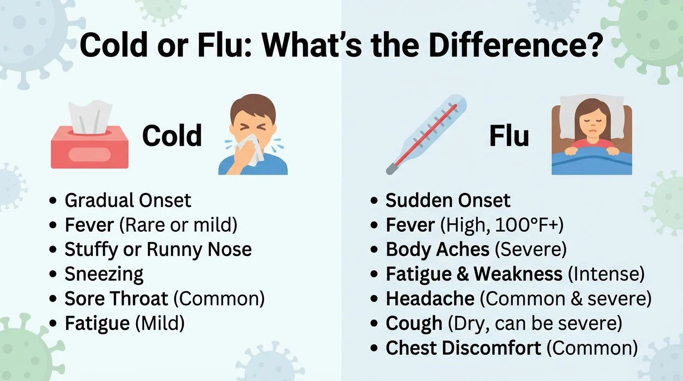 cold or flu