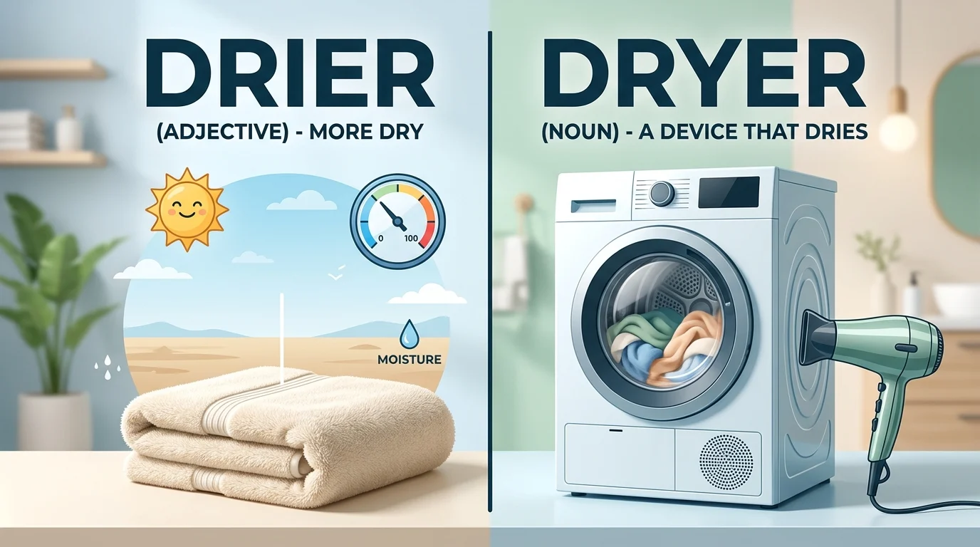 drier or dryer