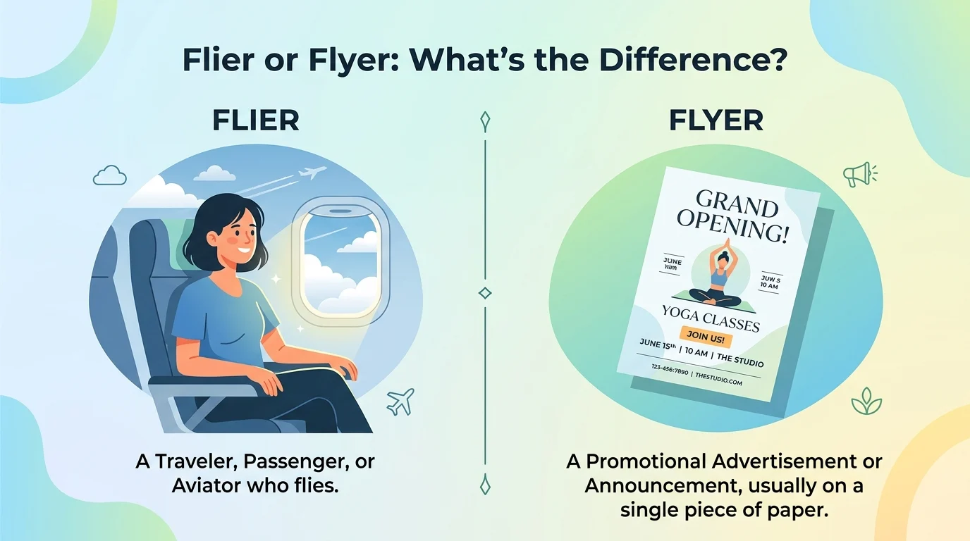 flier or flyer