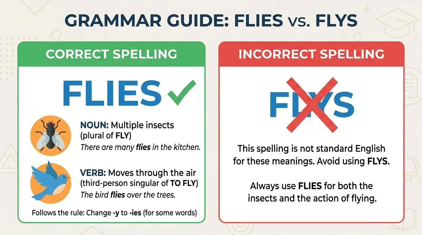 flies or flys