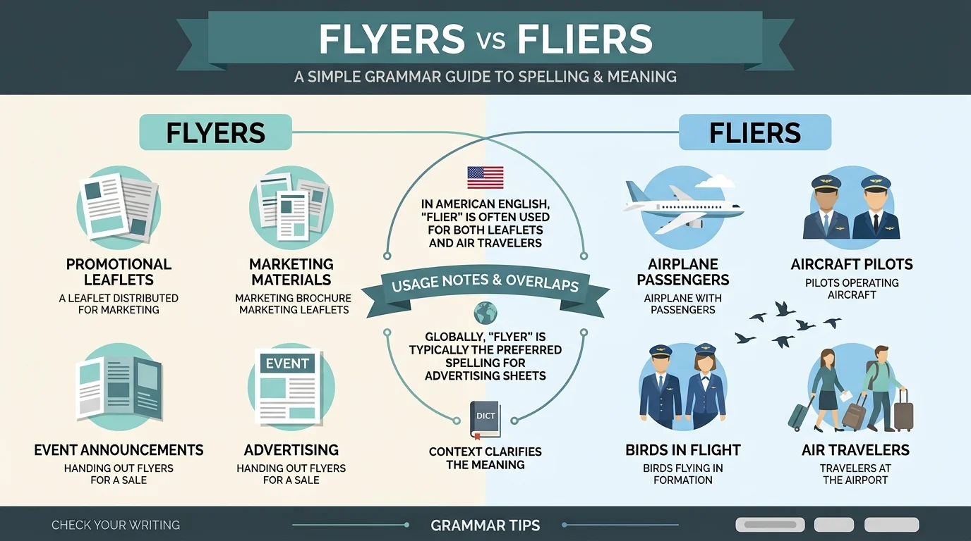 flyers vs fliers