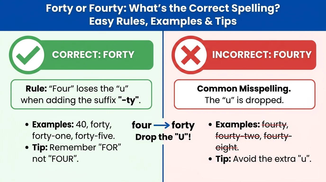 forty or fourty