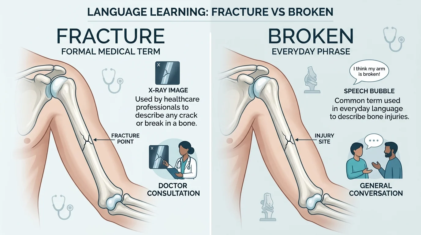 fracture vs broken