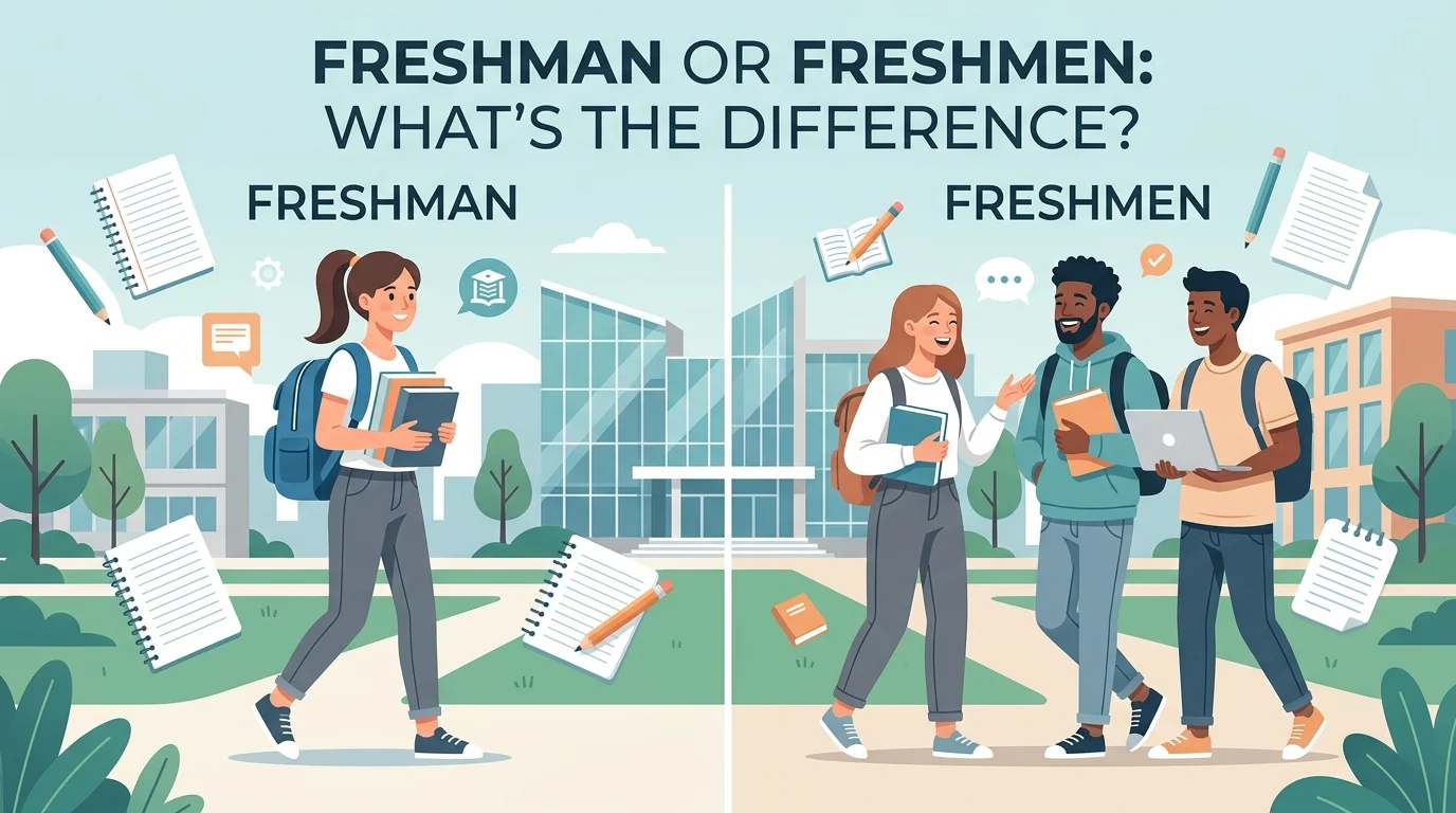 freshman or freshmen