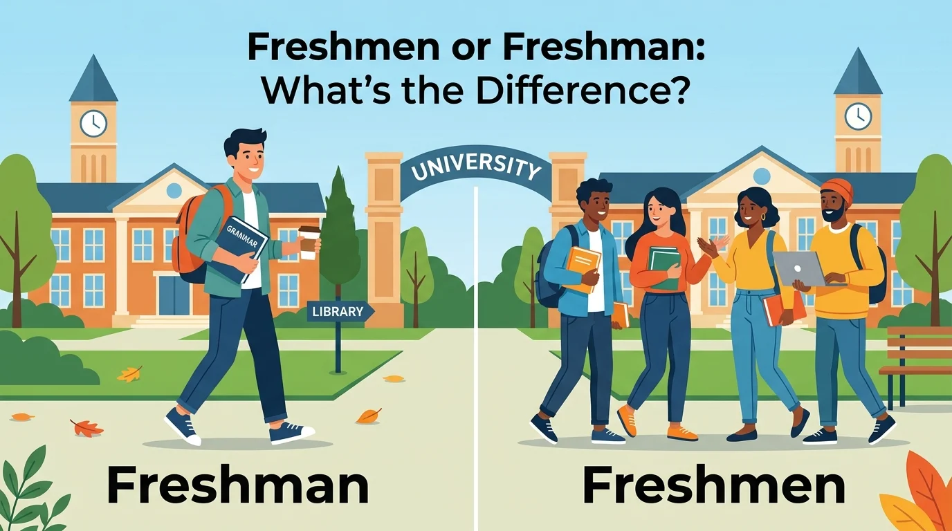 freshmen or freshman