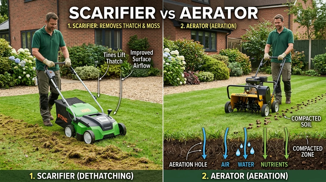 scarifier vs aerator