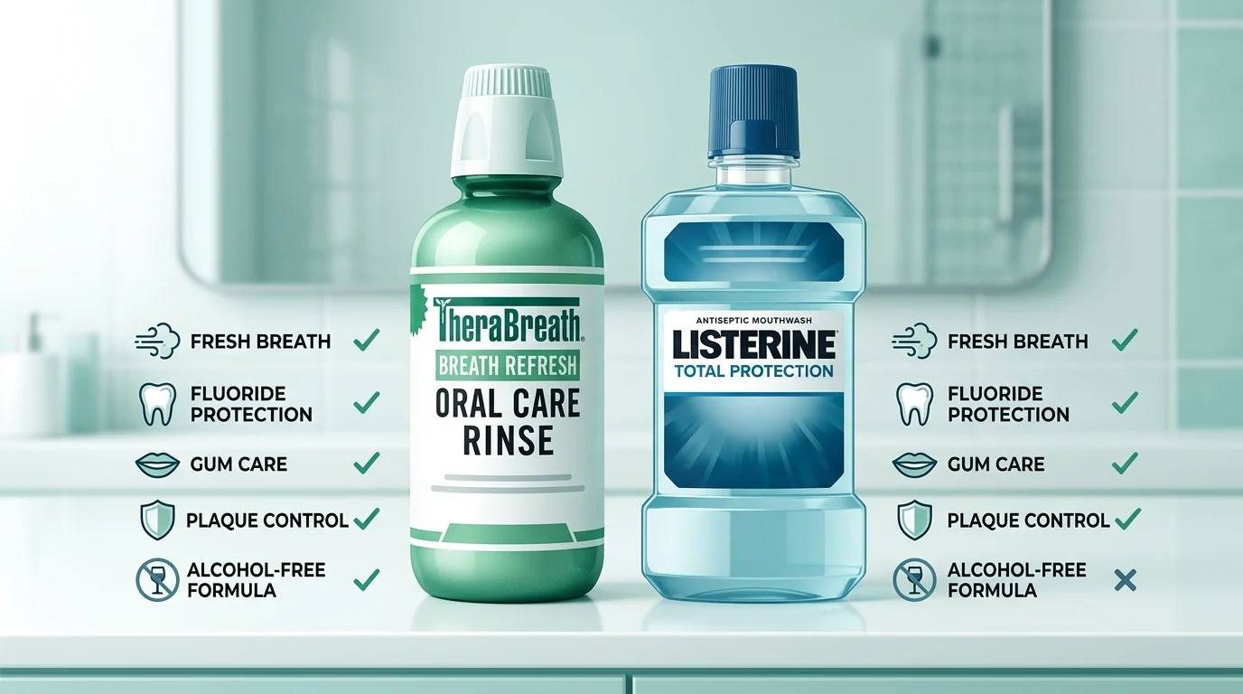 therabreath vs listerine