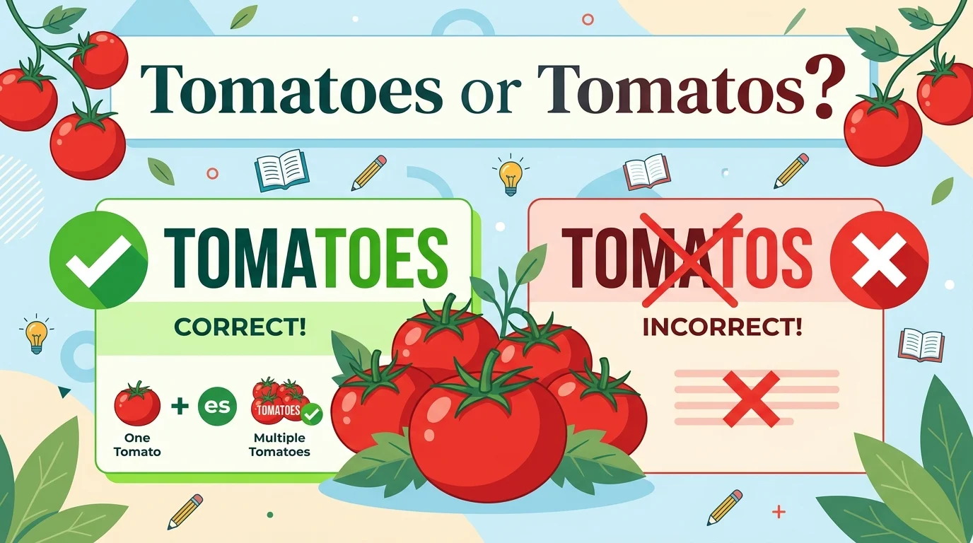 tomatoes or tomatos