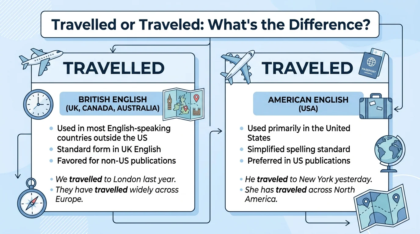 travelled or traveled
