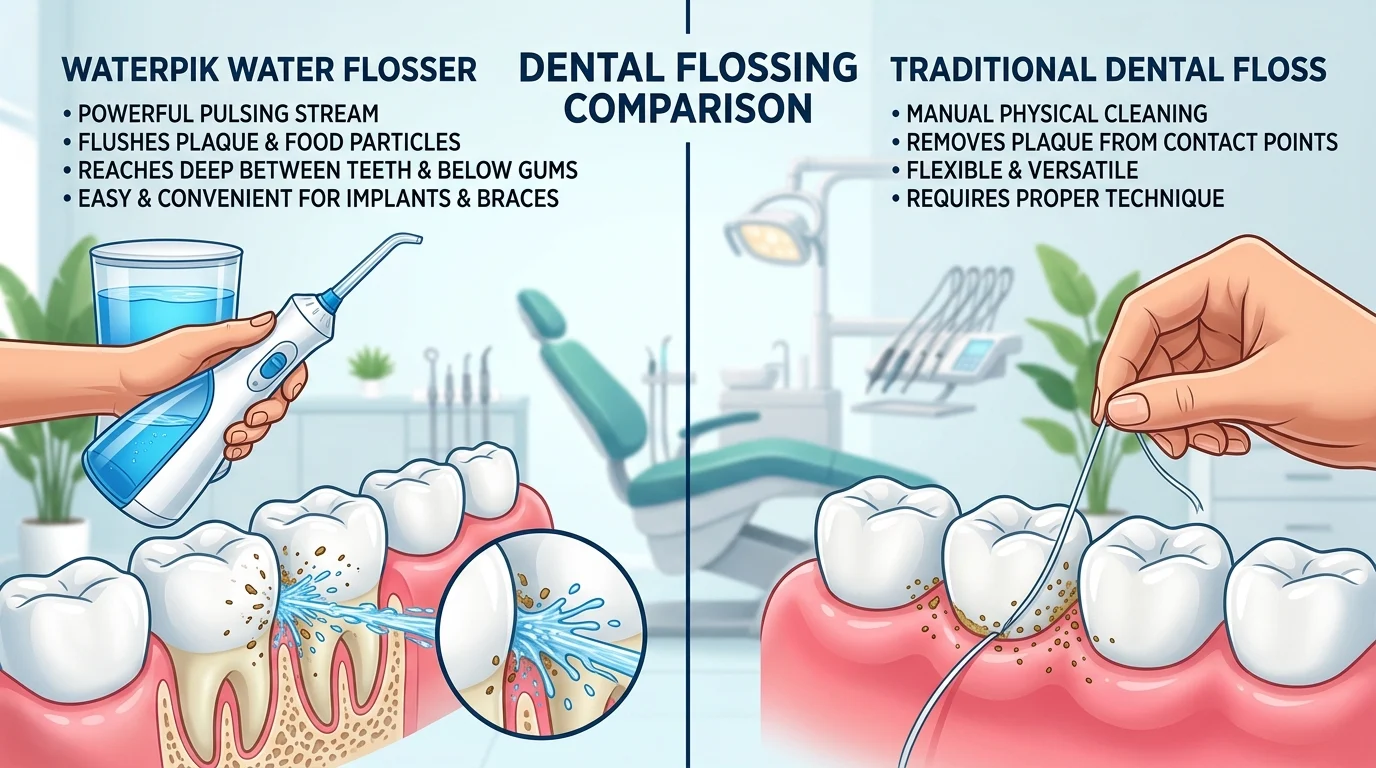 waterpik vs floss