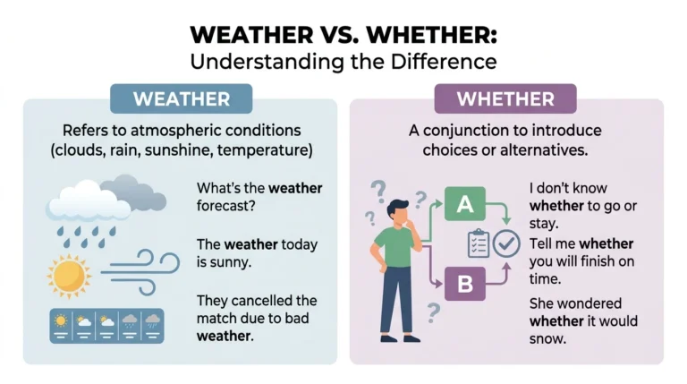 weather or whether
