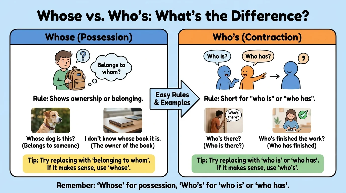 whose or who's