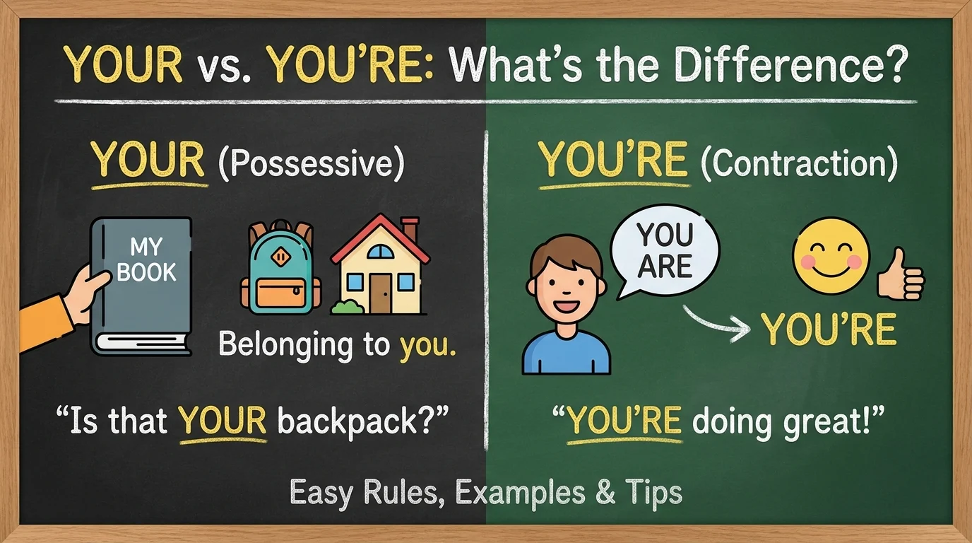 your or you're
