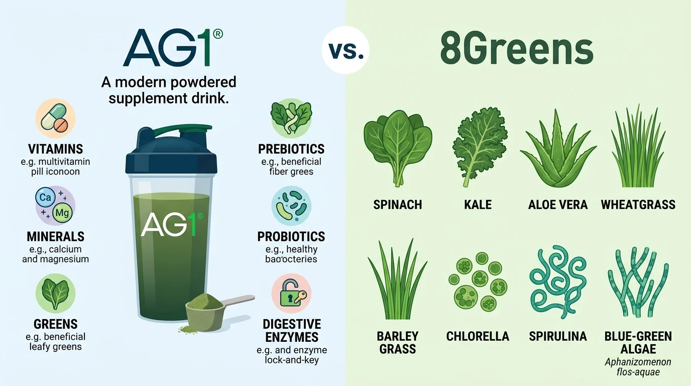 ag1 vs 8greens