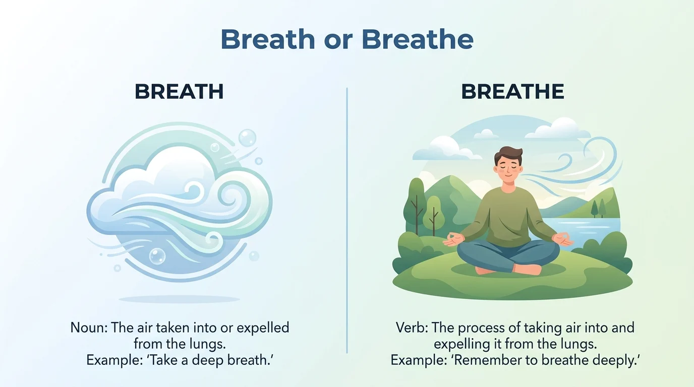breath or breathe