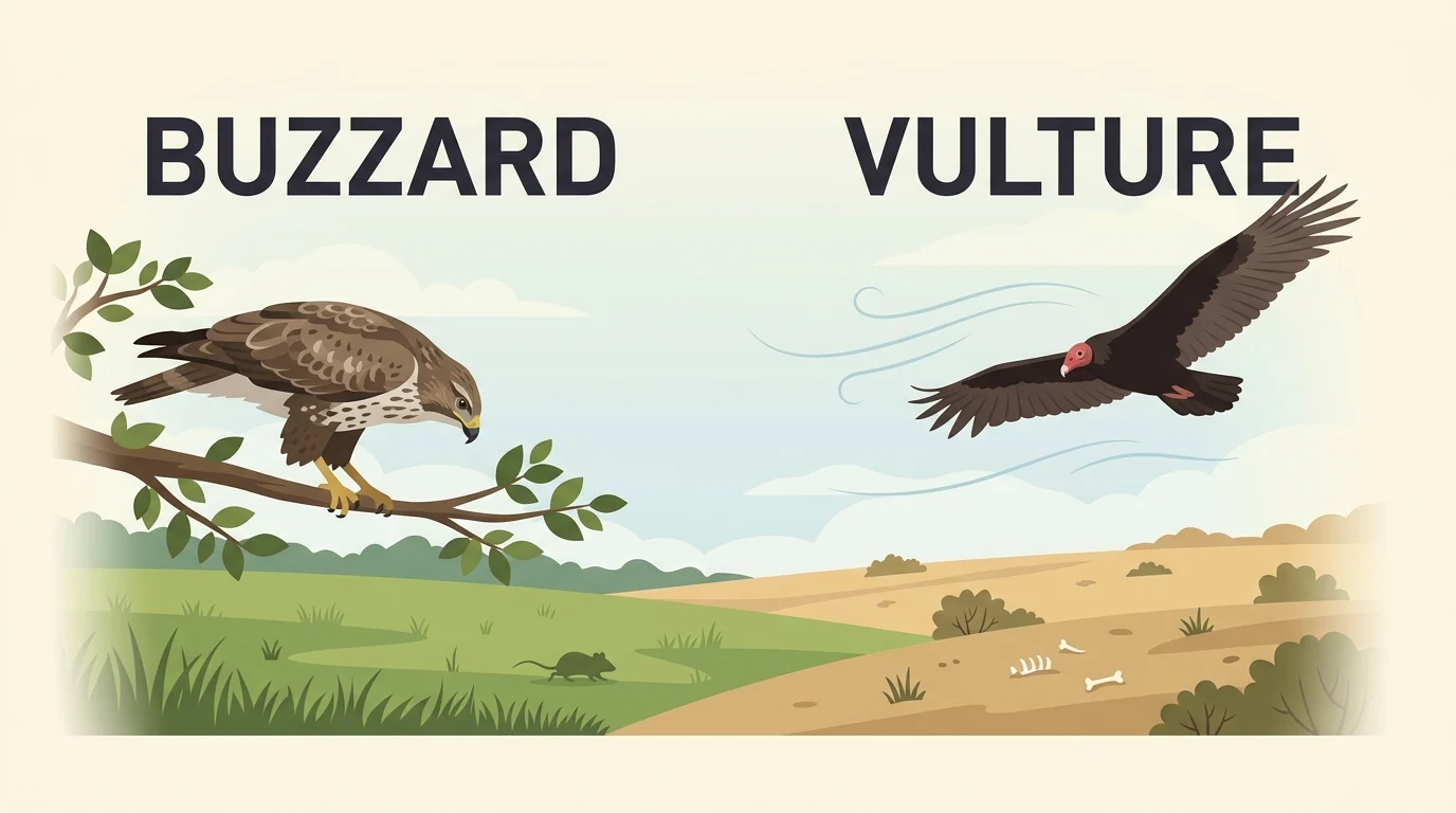 buzzard vs vulture