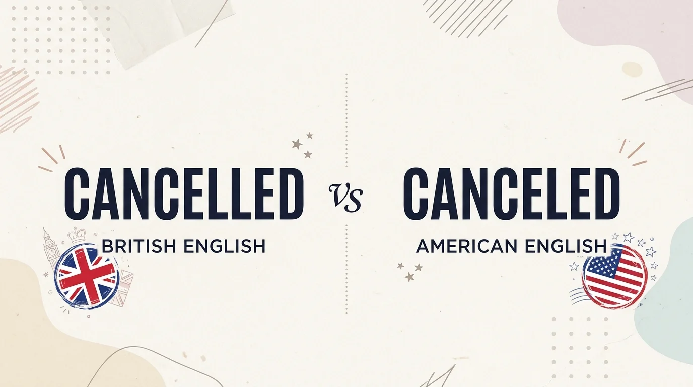 cancelled vs canceled