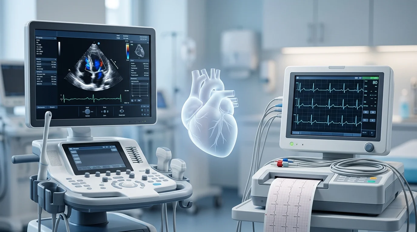 echocardiogram vs ekg