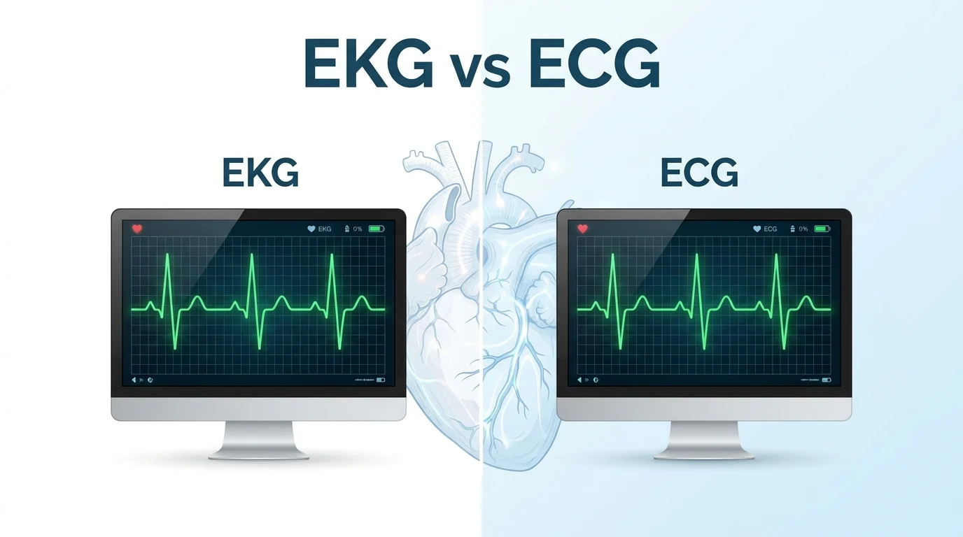 ekg vs ecg