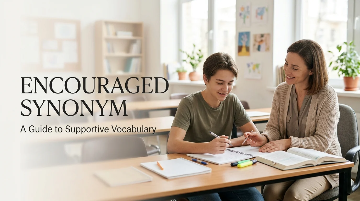 encouraged synonym