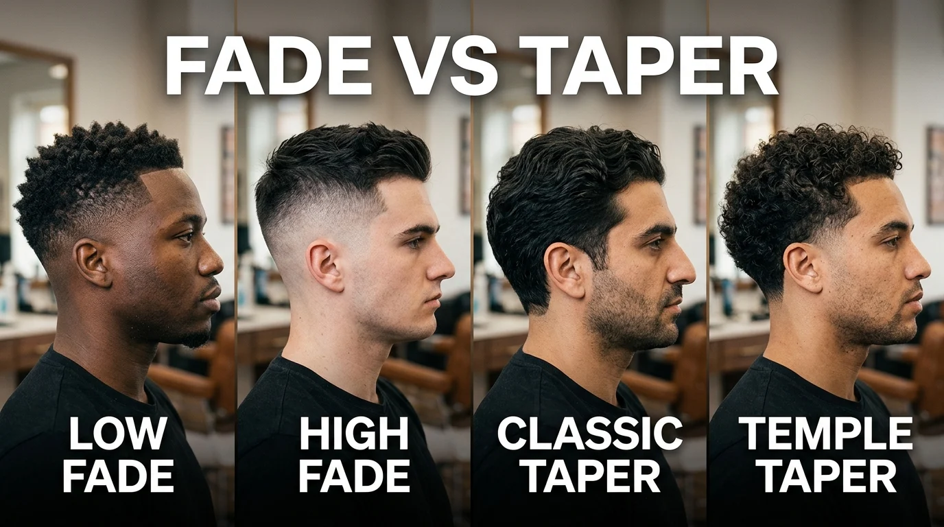 fade vs taper
