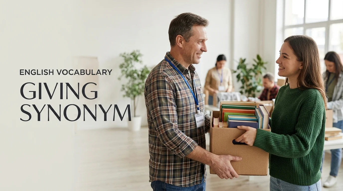 giving synonym