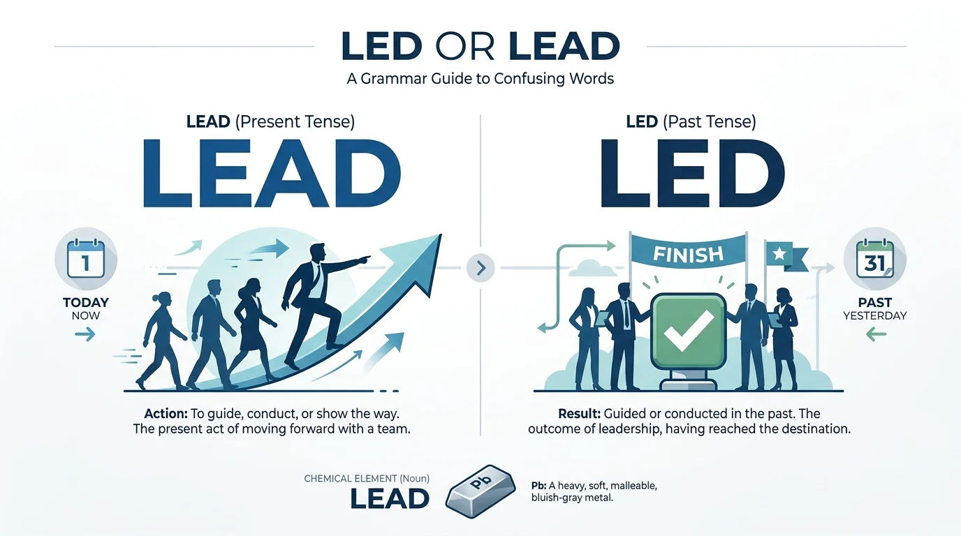 led or lead