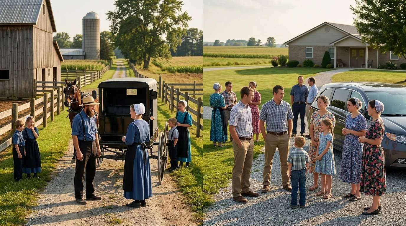 mennonites vs amish