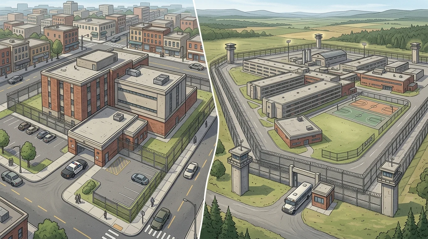 prison vs jail