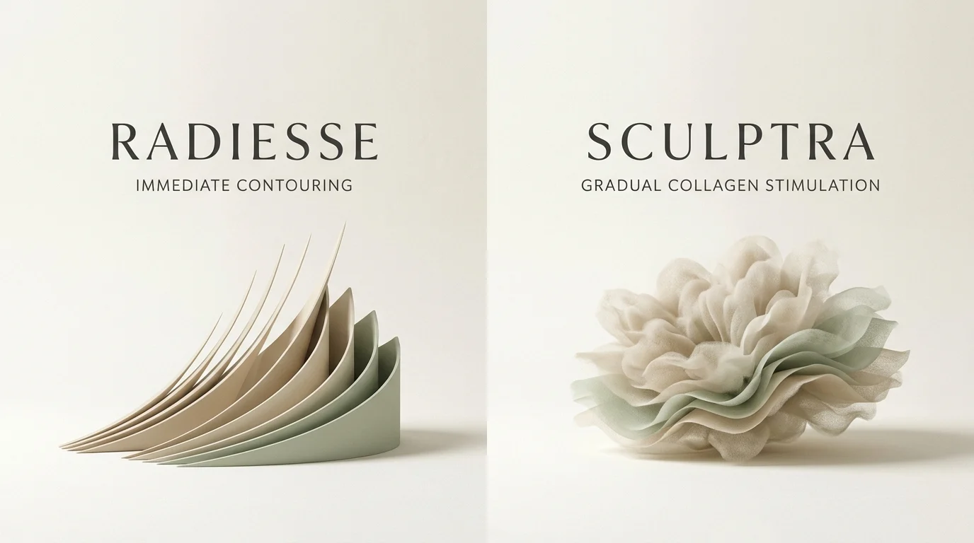 radiesse vs sculptra
