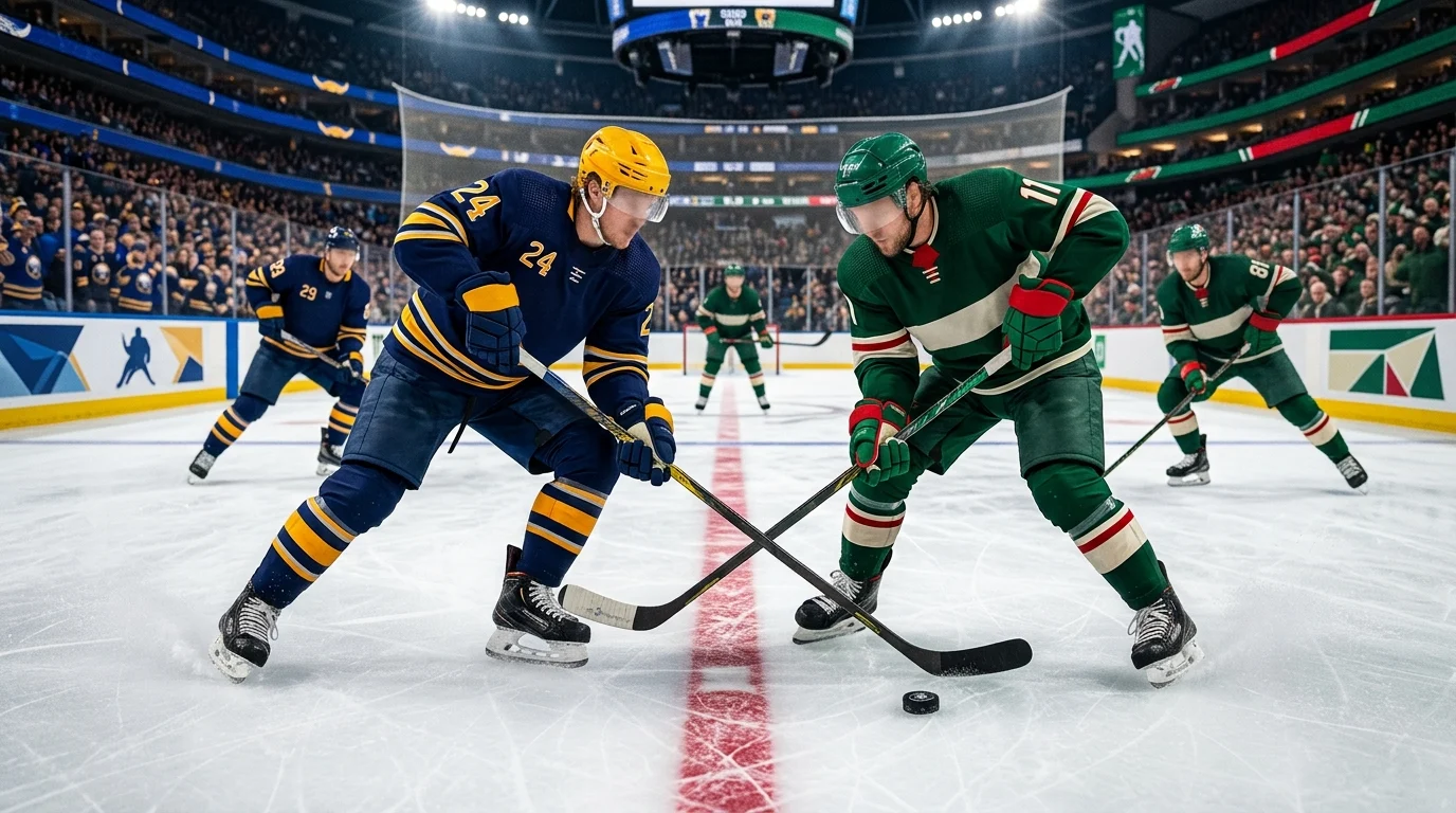 sabres vs wild