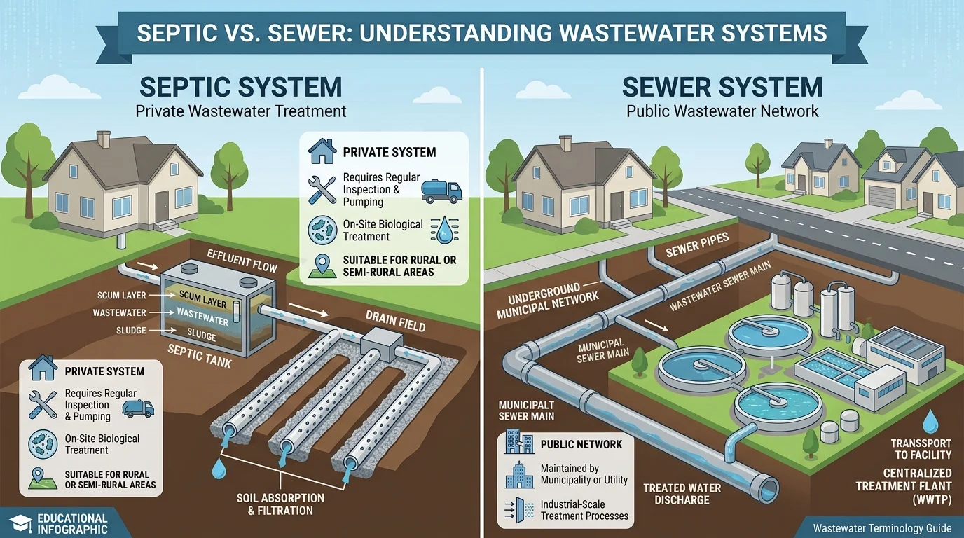 septic vs sewer