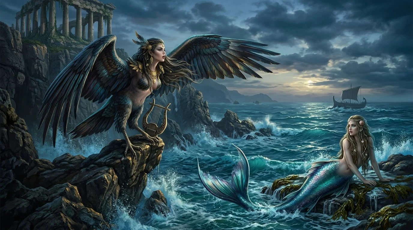 siren vs mermaid