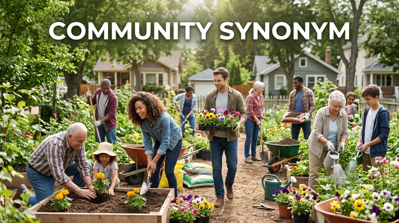 synonym for community